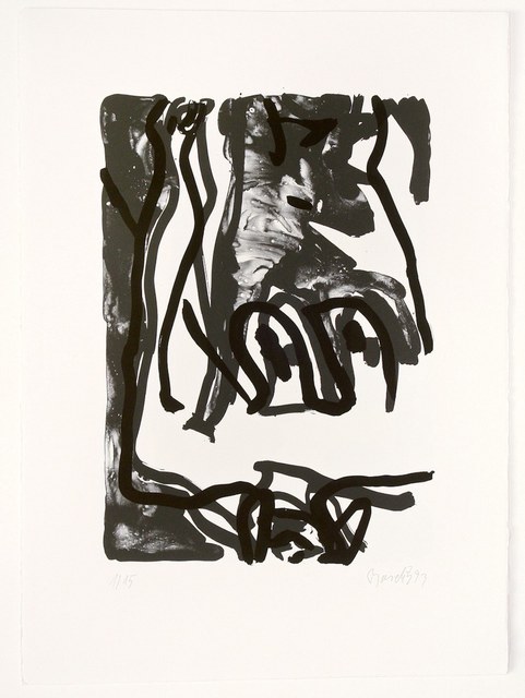 Georg Baselitz, ‘Rose’, 1993, Print, Lithograph, handsigned, numbered, ARTEDIO