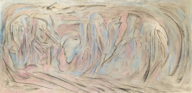 Joseph Sánchez, ‘With The Spirit’, 2014, Painting, Conte and acrylic on polished portrait linen, Kinsman Robinson Galleries