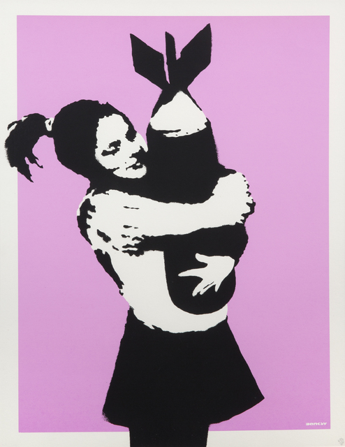 Banksy, ‘Bomb Love’, 2004, Julien's Auctions