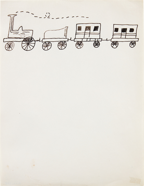 Andy Warhol, ‘Untitled (Train)’, ca. 1952, Phillips