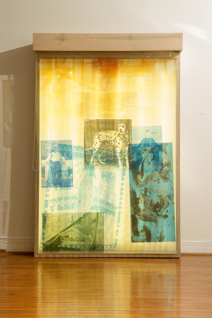Robert Rauschenberg, ‘Sling-Shots Lit #8’, 1985, Wexler Gallery