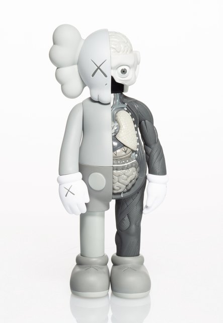 KAWS, ‘Dissected Companion (Grey)’, 2016, Sculpture, Painted cast vinyl, Heritage Auctions