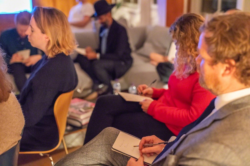 Photos of Jillian Mayer intimate talk in London 2018. Photo: Annka Kultys Gallery (Damian Griffiths) Photos of Jillian Mayer intimate talk in London 2018. Photo: Annka Kultys Gallery (Damian Griffiths)