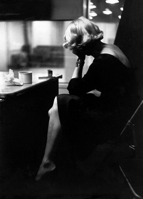 Eve Arnold, ‘Marlene DIETRICH at the recording studios of COLUMBIA RECORDS. New York City. USA. ’, 1952, Photography, Magnum Photos
