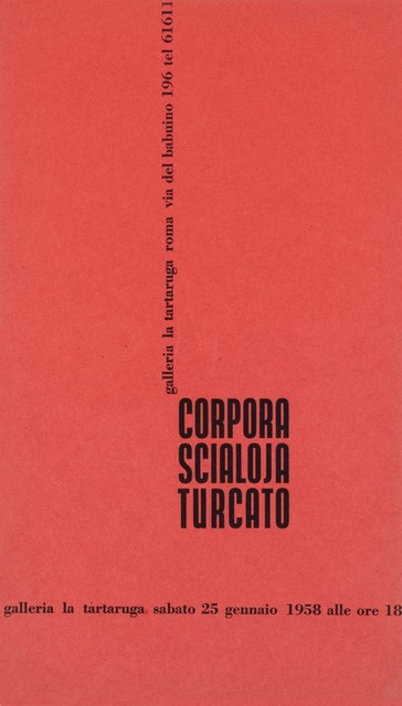 Various Artists, ‘Group exhibition’, 1958, Finarte