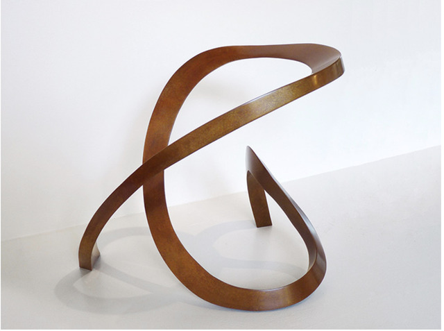 Gerard Tsutakawa, ‘Red Uzumaki’, 2013, Sculpture, Bronze, Sculpturesite Gallery