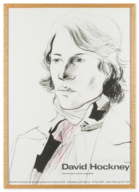 David Hockney, ‘Poster for the Staatliche Graphische Sammlung, Munich’, 1977, Forum Auctions
