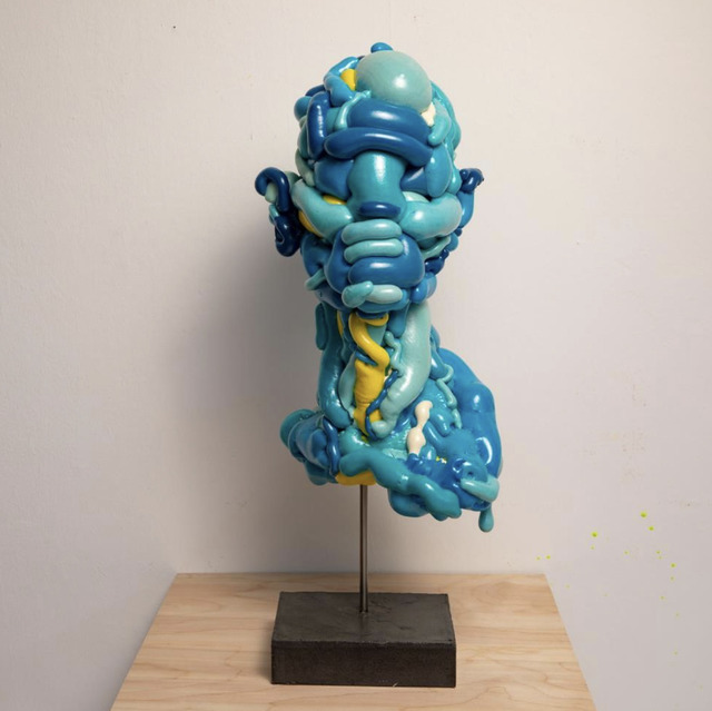Salman Khoshroo, ‘PUFPS-B’, 2020, Sculpture, Pigmented Polyurethane Foam on Panel, GALERIE BENJAMIN ECK
