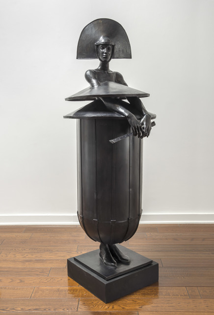 Cecilia Z. Miguez, ‘El Abanico’, 2019, Sculpture, Bronze, Louis Stern Fine Arts