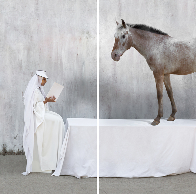 Maïmouna Guerresi, ‘White Meeting’, 2013, Photography, Lambda print, Officine dell'Immagine