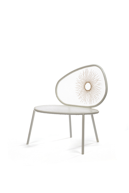 Humberto and Fernando Campana, ‘Racket Chair (Tennis)’, 2013, Design/Decorative Art, Woven nylon and brass, Friedman Benda