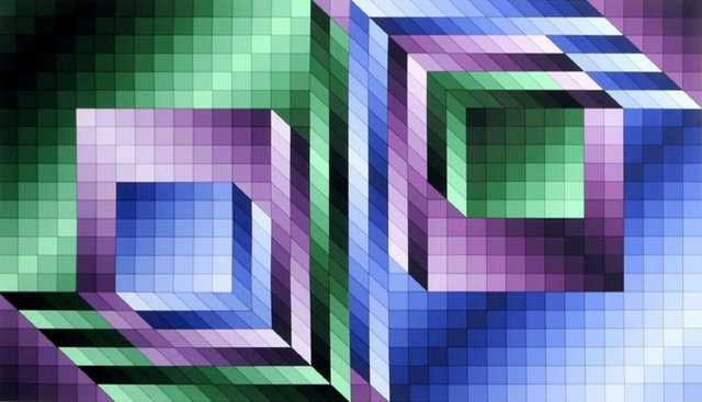 Victor Vasarely, ‘Xonau’, Unknown, Print, Serigraph, Kunzt Gallery