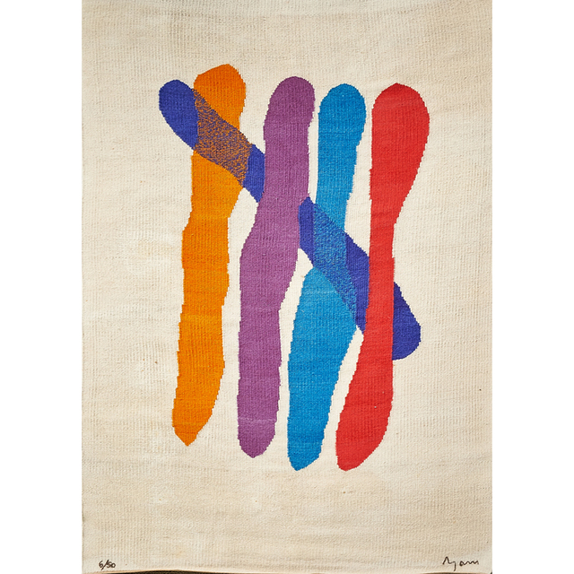 Royal Lesotho Tapestry Weavers, ‘Wall-Hanging Tapestry, Africa’, 1970s, Textile Arts, Mohair Wool, Rago/Wright