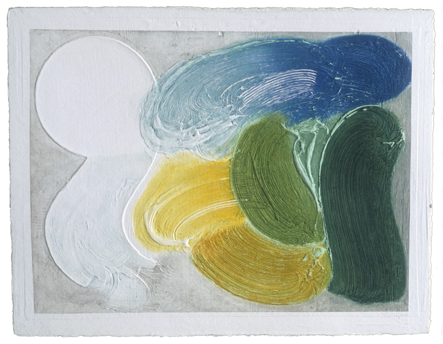 William Tillyer, ‘Living in Arcadia I’, 1991, Mixografia