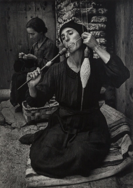 W. Eugene Smith, ‘The Spinner, Spanish Village’, 1951, Doyle
