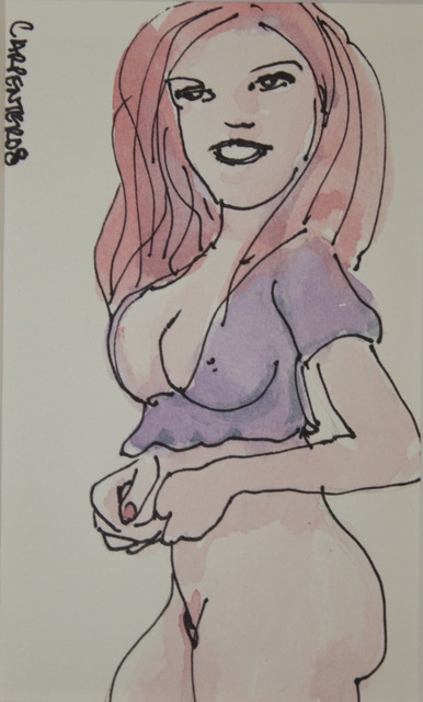 Mark Carpenter, ‘No title’, 2008, Painting, Watercolor and pen, Collezionando Gallery