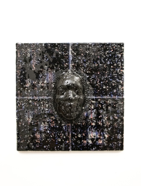 Layo Bright, ‘Point of Last Scatter’, 2020, Sculpture, Ghana must go bag, kiln formed glass, Superposition