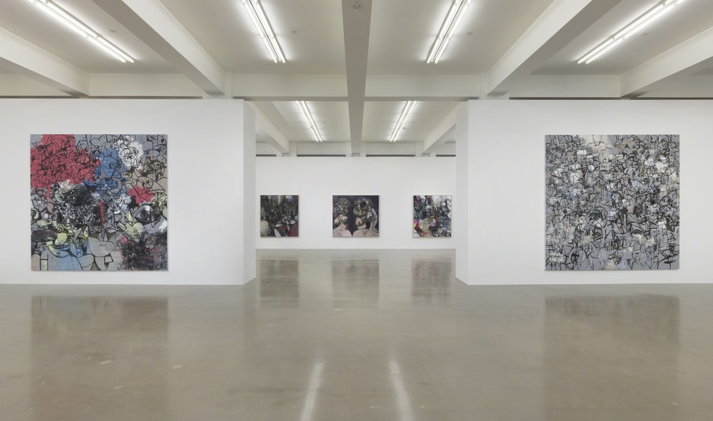 Installation view, George Condo, What's the Point, Sprüth Magers, Los
Angeles, April 9 - June 1, 2019. © George Condo, Courtesy the artist and Sprüth Magers; Photo: Robert Wedemeyer Installation view, George Condo, What's the Point, Sprüth Magers, Los
Angeles, April 9 - June 1, 2019. © George Condo, Courtesy the artist and Sprüth Magers; Photo: Robert Wedemeyer