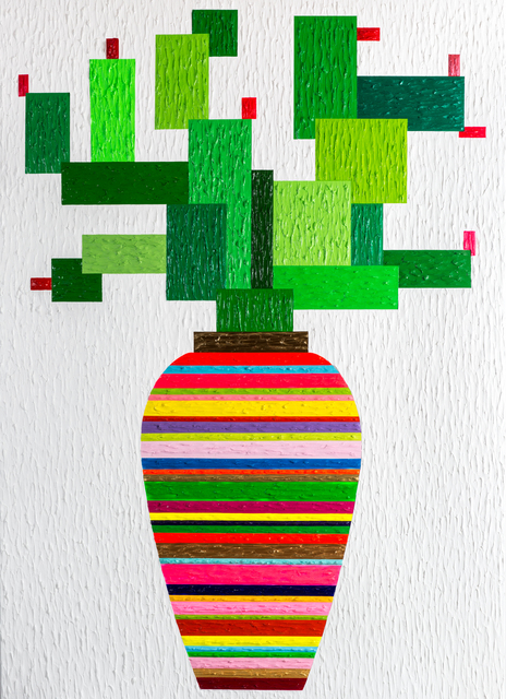Zhenya Xia, ‘Cactus ’, 2015-2016, Painting, Acrylic on Canvas, HG Contemporary