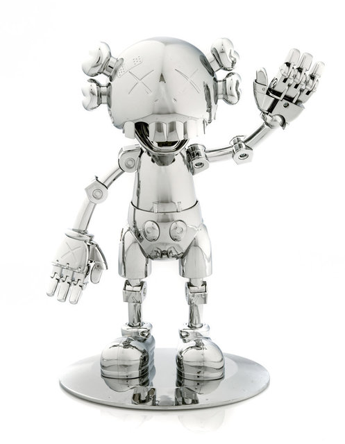 KAWS, ‘No Future Companion (Silver Chrome)’, 2008, Other, Metallized plastic, Heritage Auctions