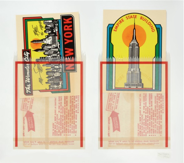 Joe Tilson, ‘New York Decals 1 & 2’, 1967, Lyndsey Ingram