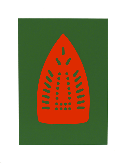 Willie Cole, ‘Complementary Soles (Red/Green)’, 2012, Highpoint Editions