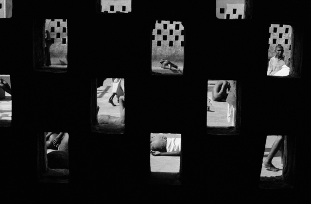 Chris Steele Perkins, ‘Courtyard of the mental hospital run by the Edhi Foundation, Karachi’, 1997, The Photographers' Gallery | Print Sales