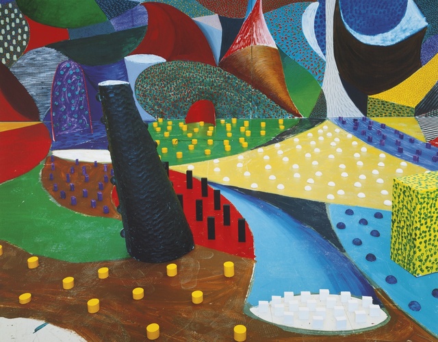 David Hockney, ‘Second Detail March 25th, 1995’, 1995, Robert Miller Gallery