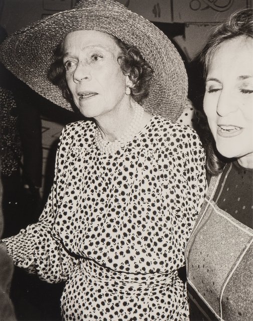 Andy Warhol, ‘Brooke Astor’, 1985, Photography, Gelatin silver, Heritage Auctions