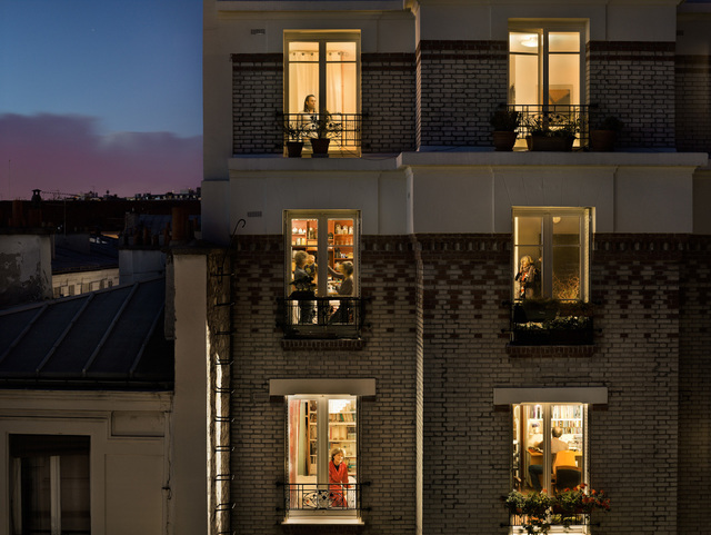 Gail Albert Halaban, ‘Rue de Belleville, Paris, 20E, Le 1 Novembre’, 2012, Jackson Fine Art