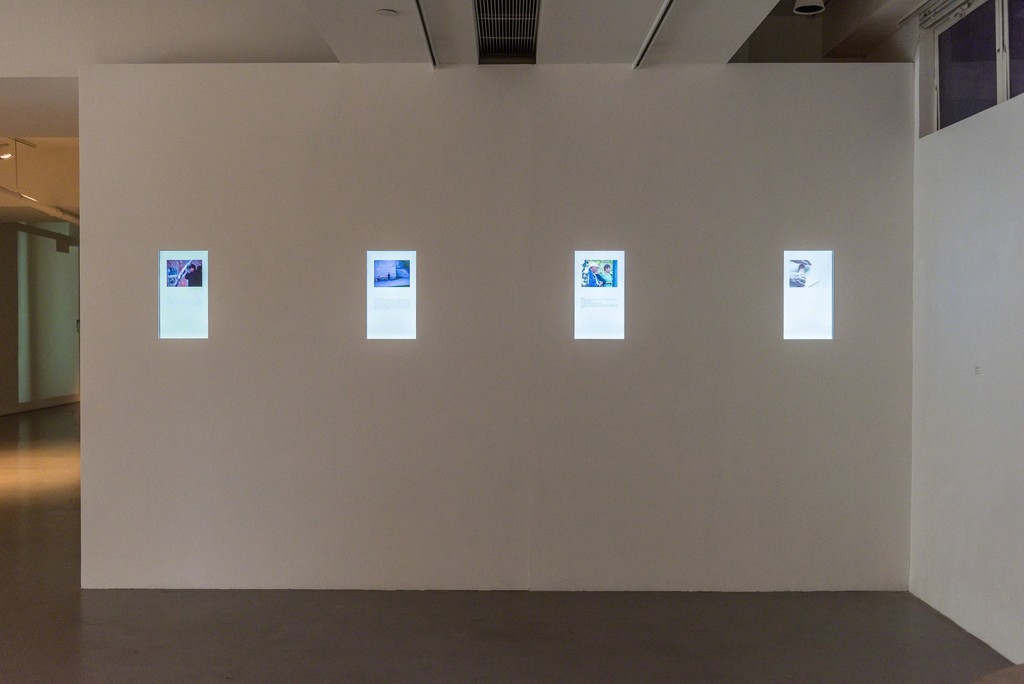 Installation view of "Days push off into nights" at Spring Workshop, 2015. Photo: Kitmin Lee Installation view of "Days push off into nights" at Spring Workshop, 2015. Photo: Kitmin Lee