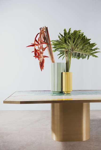India Mahdavi, ‘Landscapes vase#2 S1 and vase#3 S1 on table#2’, 2013, Carwan Gallery