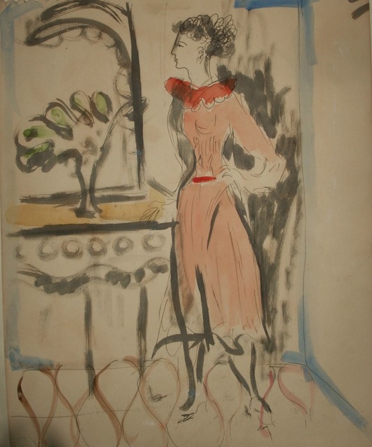 Mariano Rodriguez, ‘Muchacha frente al Espejo’, 1944, Latin Art Core