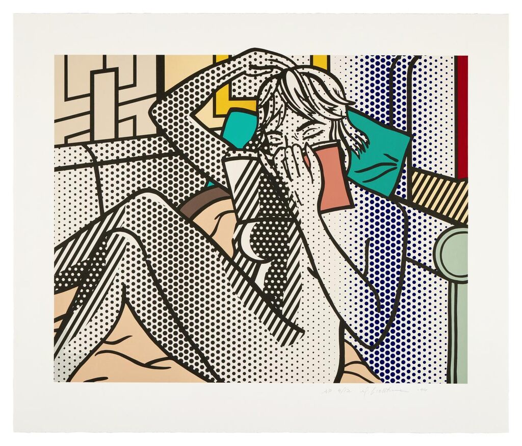 Roy Lichtenstein - Nude Reading (from Nudes Series)