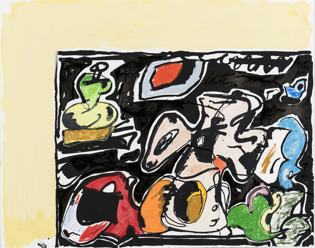 Eddie Martinez, ‘Untitled’, 2016, Print, Monoprint on Coventry Rag, Flying Horse Editions/UCF