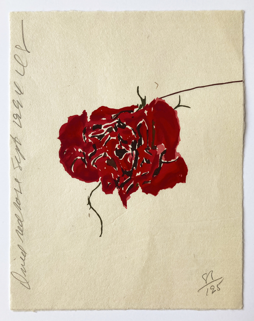 Donald Sultan, ‘Dried Red Rose ’, 1994, David Krut Projects