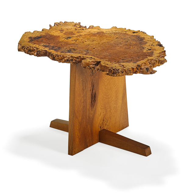 George Nakashima, ‘Fine end table, New Hope, PA’, 1968, Rago/Wright