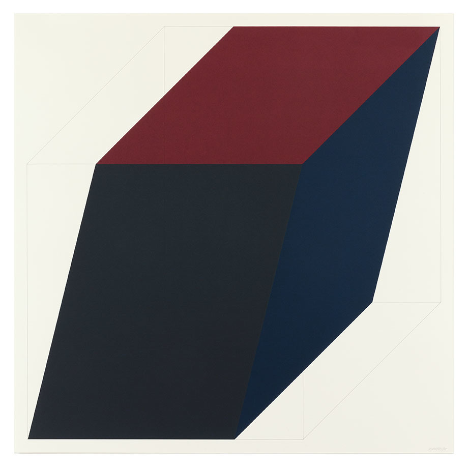 Sol LeWitt, ‘Forms Derived from a Cube (Colors Superimposed) 3’, Alan Cristea Gallery