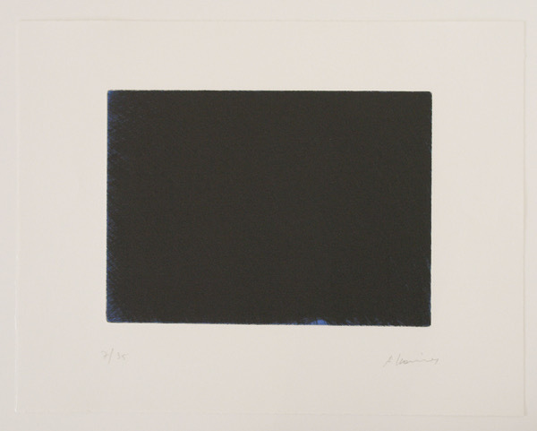 Arnulf Rainer, ‘Das Blau der Nacht’, 1997, Print, Etching, coloured, handsigned, numbered, ARTEDIO