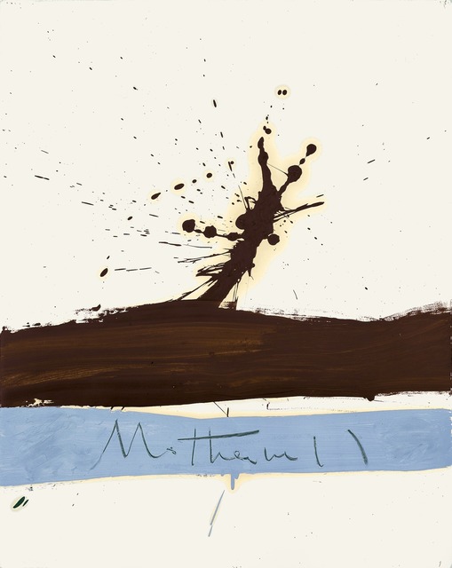 Robert Motherwell Beside the Sea No. 1 (1962) Artsy