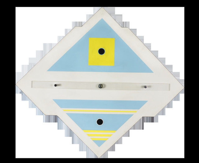 Carmelo Arden Quin, ‘Plastique B 1 2’, 1986, Painting, Acrylic on wood, metal, and plastic, Leon Tovar Gallery