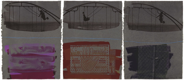 Robert Rauschenberg, ‘Blue Line Swinger’, 1991, Gemini G.E.L.