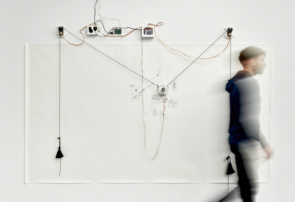 Jerry Galle, The Thing That Isn’t, 2016
Installation view Frankfurter Kunstverein 2018, Photo: N. Miguletz, © Frankfurter Kunstverein, Courtesy of the artist Jerry Galle, The Thing That Isn’t, 2016
Installation view Frankfurter Kunstverein 2018, Photo: N. Miguletz, © Frankfurter Kunstverein, Courtesy of the artist