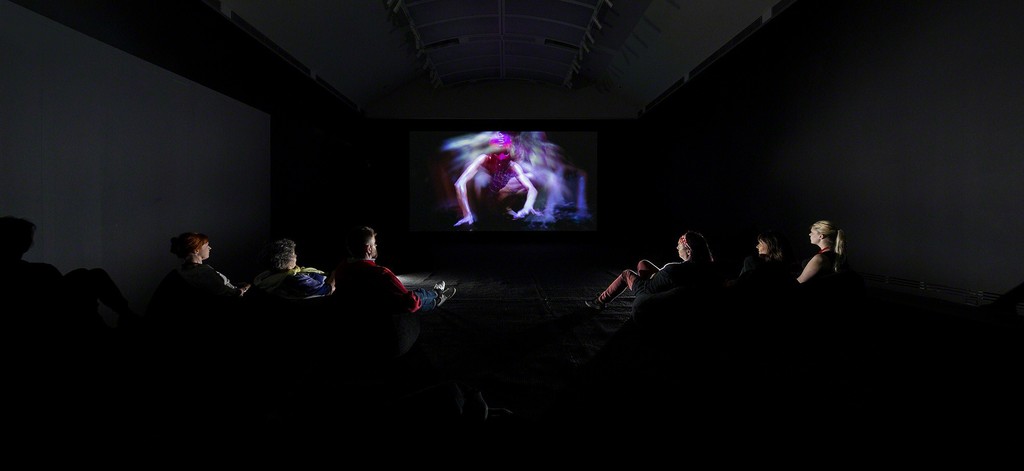 Installation view. Del Kathryn Barton "RED", Art Gallery of South Australia. January 26, 2016 - April 30, 2017. Images courtesy the Art Gallery of South Australia. Photo: Paul Steed Installation view. Del Kathryn Barton "RED", Art Gallery of South Australia. January 26, 2016 - April 30, 2017. Images courtesy the Art Gallery of South Australia. Photo: Paul Steed