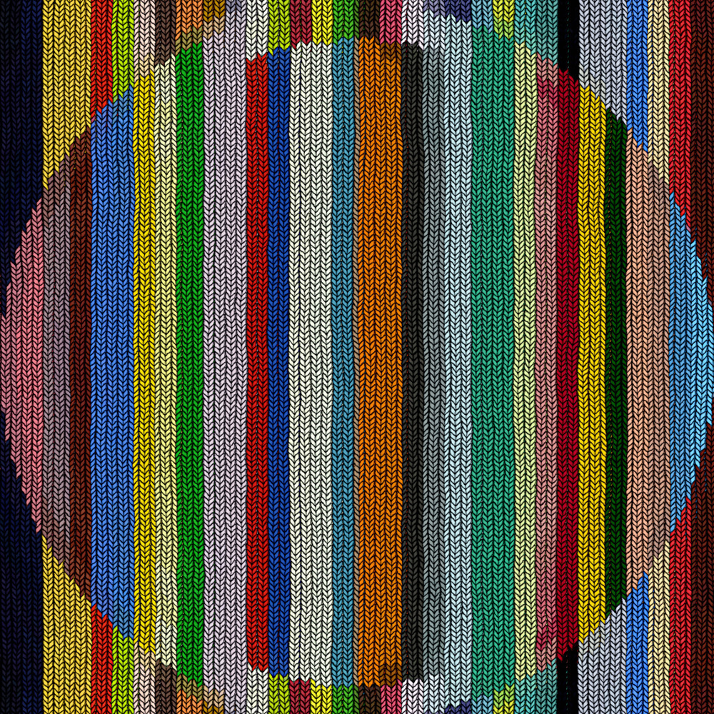 Jef Bourgeau "Knitted print" 2017 Jef Bourgeau "Knitted print" 2017