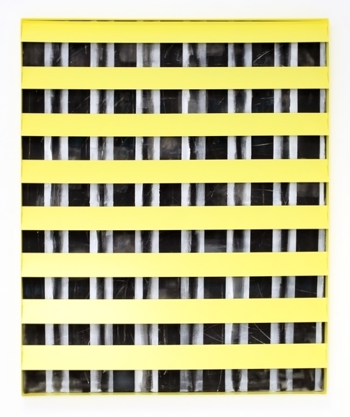Johannes Wohnseifer, ‘Nisennenmondai #2’, 2015, Painting, Acryl Lack Scotchlite auf Leinwand Aluminium pulverbeschichtet RAL 1018, Galerie Elisabeth & Klaus Thoman