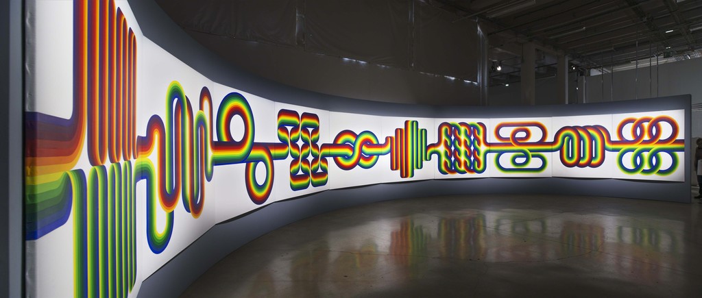 Julio Le Parc, La Longue Marche (The Long March), 1974. © 2016 Artists Rights Society (ARS), New York / ADAGP, Paris, Photo: André Morin Julio Le Parc, La Longue Marche (The Long March), 1974. © 2016 Artists Rights Society (ARS), New York / ADAGP, Paris, Photo: André Morin