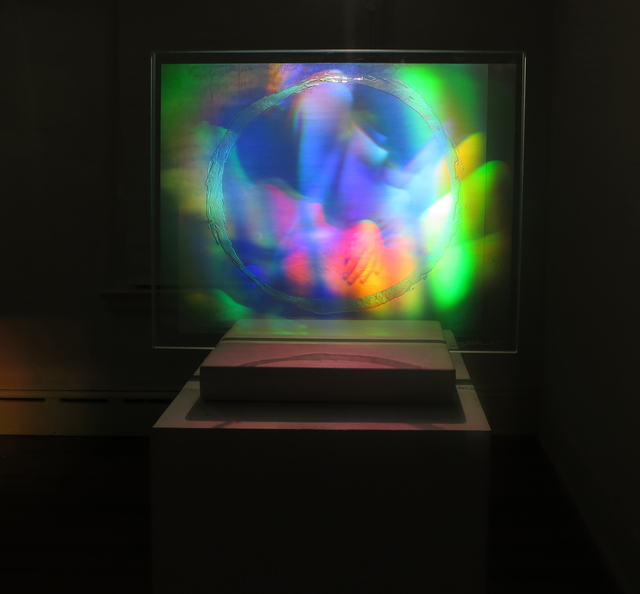 Fred Unterseher, ‘Roll With It’, 2017, Other, Dichromate gelatin embedded in glass, Wallplay