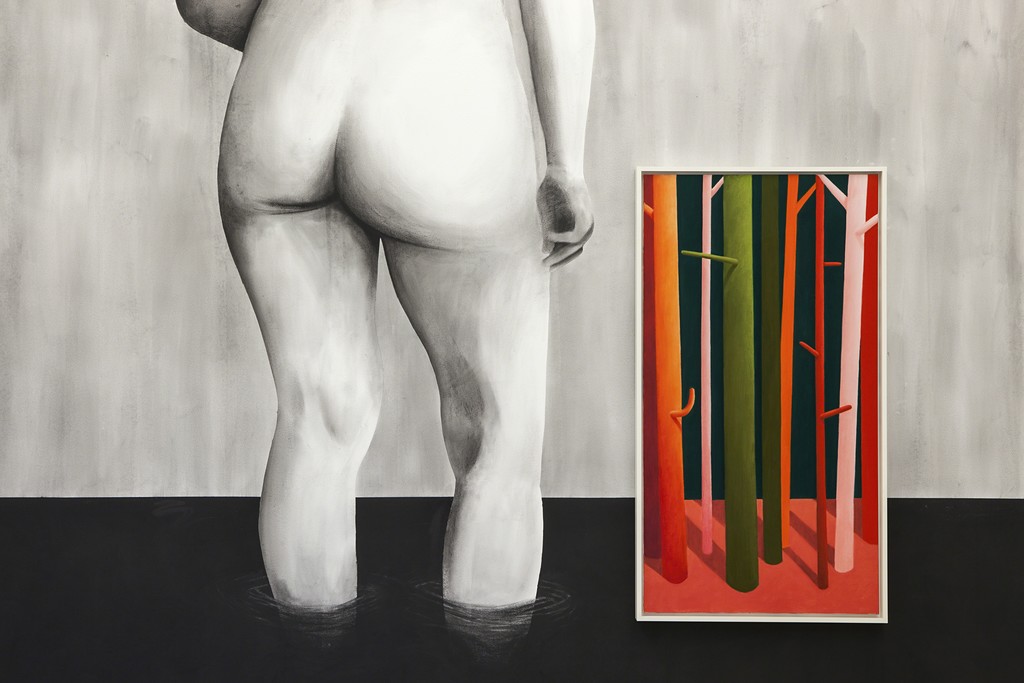 Nicolas Party, “Two Naked Women”, installation view, kaufmann repetto, Milano, 2015 courtesy of the artist and kaufmann repetto, Milano/New York
photocredit: Andrea Rossetti Nicolas Party, “Two Naked Women”, installation view, kaufmann repetto, Milano, 2015 courtesy of the artist and kaufmann repetto, Milano/New York
photocredit: Andrea Rossetti