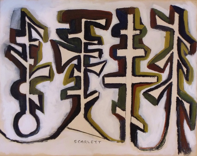 Rolph Scarlett, ‘Untitled’, ca. 1950, Lawrence Fine Art